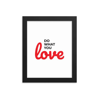 Enhanced Matte Paper Framed Poster (in)