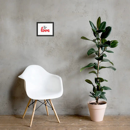 Enhanced Matte Paper Framed Poster (in)