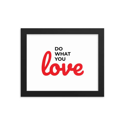 Enhanced Matte Paper Framed Poster (in)